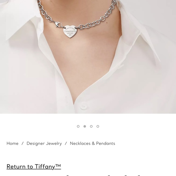 Tiffany tag chain choker - Picture 4 of 4